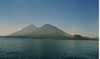 Atitlán tó, Tolimán és Atitlán vulkánok